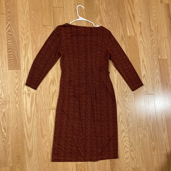 Talbots Ruched Fall Dress 🍁🍂 - Picture 4 of 4